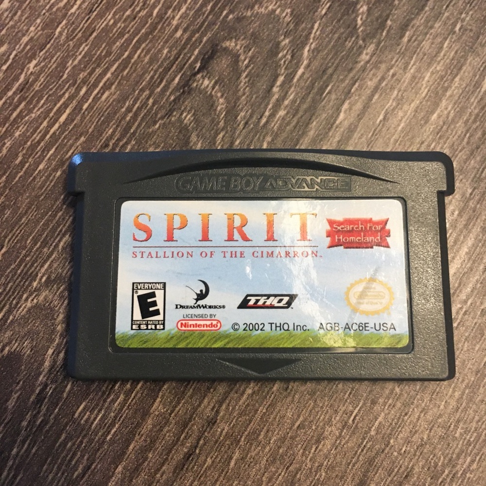 Spirit Game Boy Advance “2002”